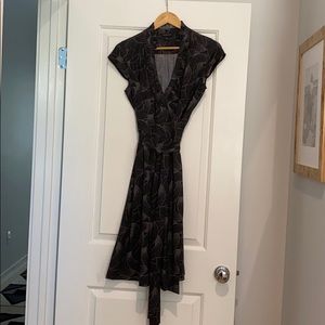 BR Cap sleeve wrap dress - 4